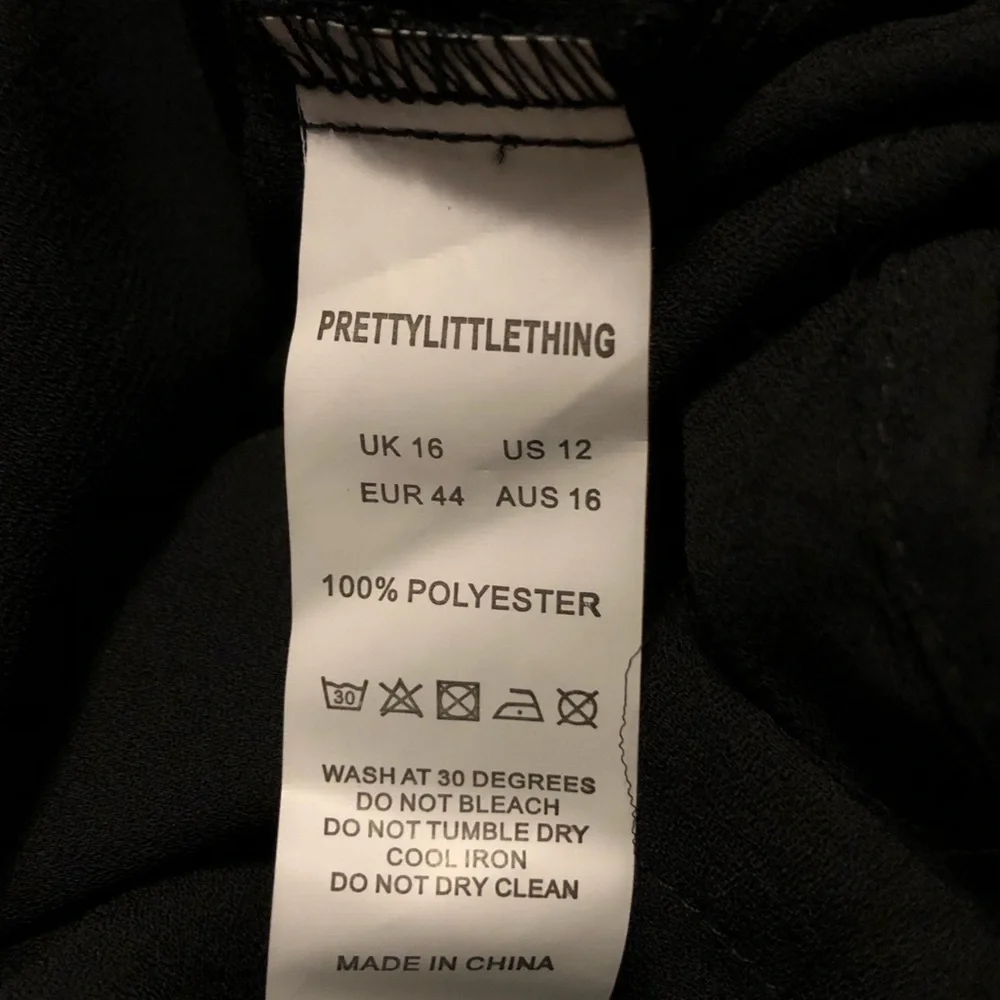 LAST CHANCE! Pretty Little Thing See Through Wrap Blouse - Picture 14 of 14